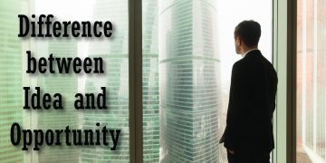 Difference between Idea and Opportunity